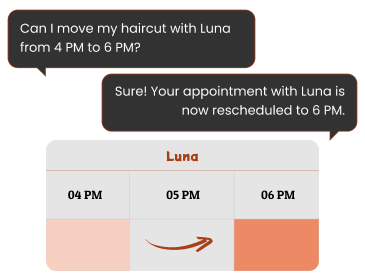 Booking Modifications